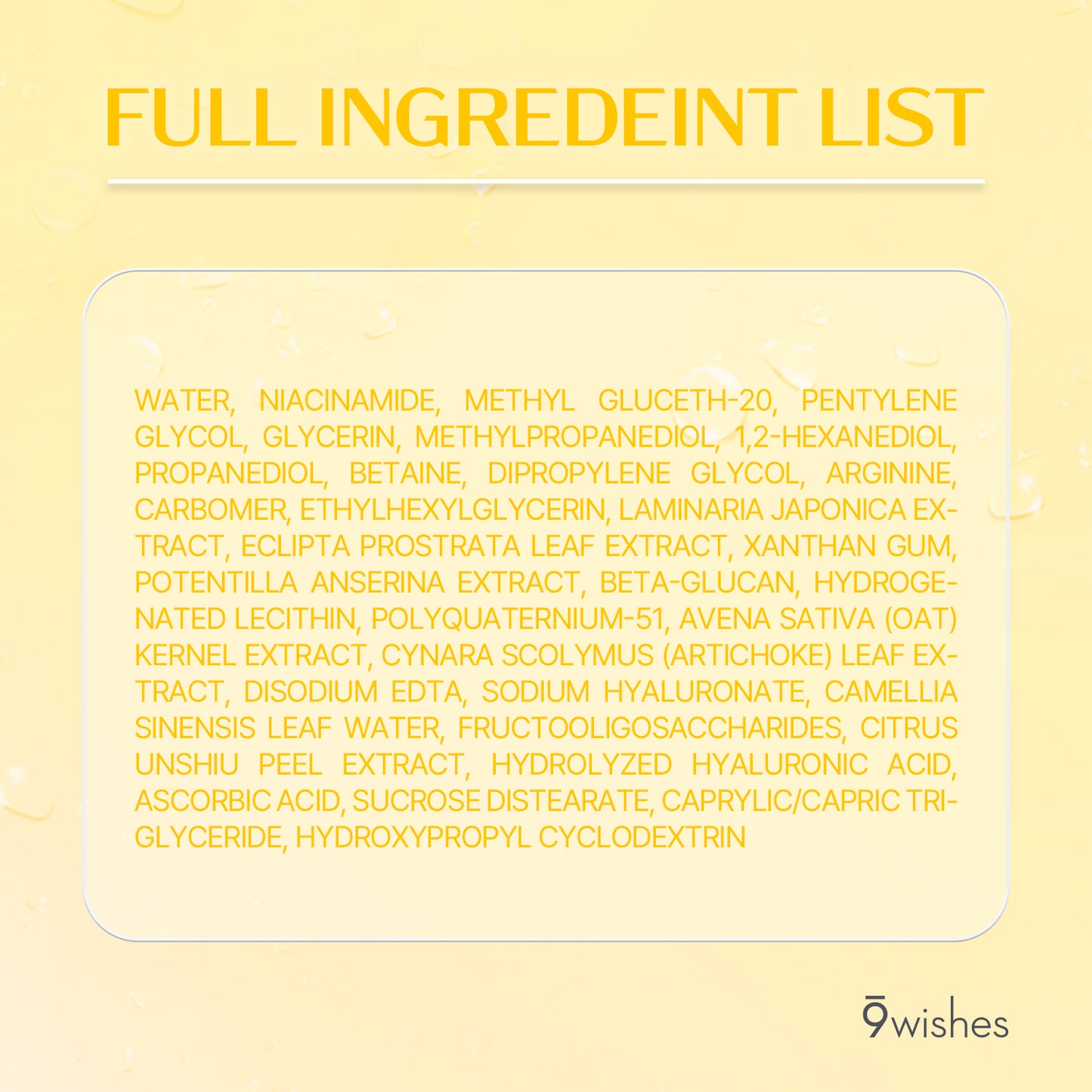 Tangerine C Vitamin Ampule