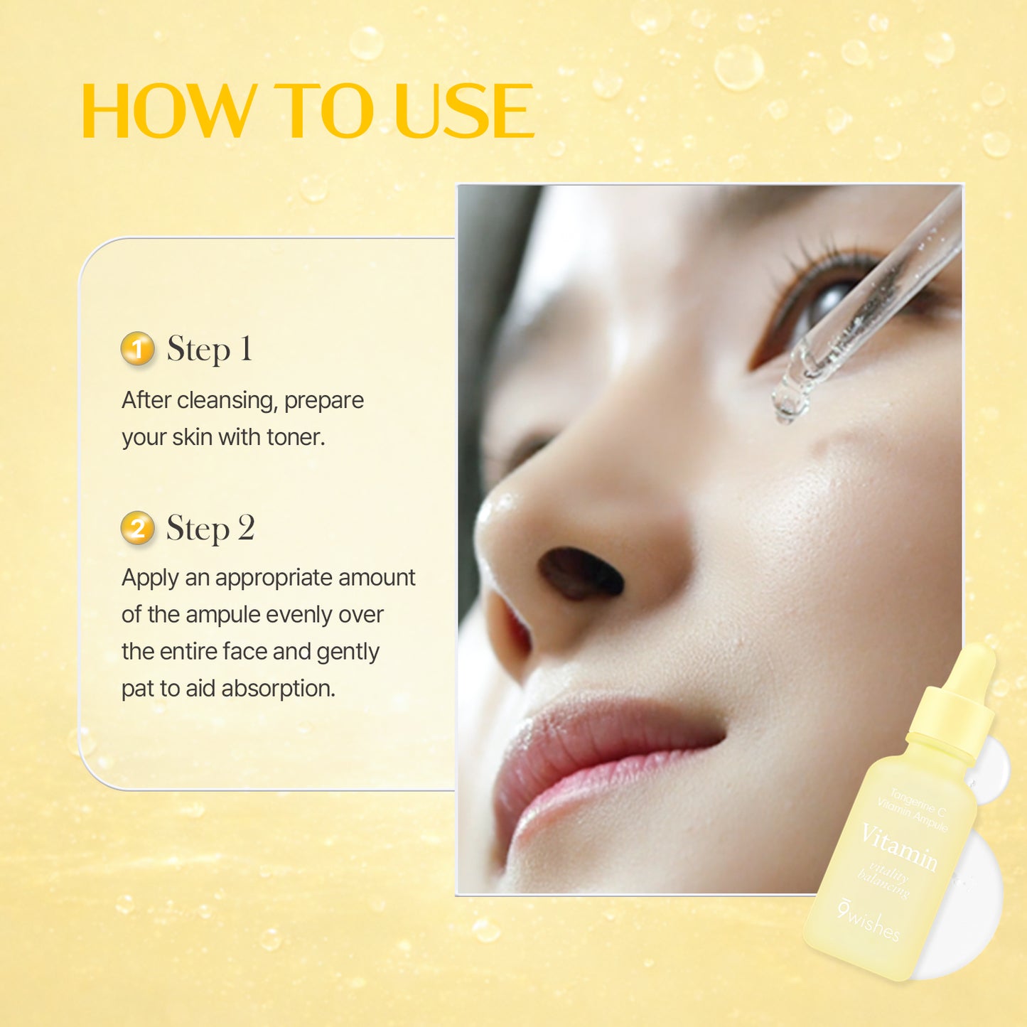 Tangerine C Vitamin Ampule