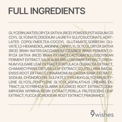 Rice Foaming Cleanser